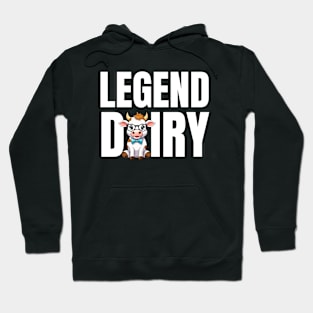 Legendary Cow Pun Hoodie